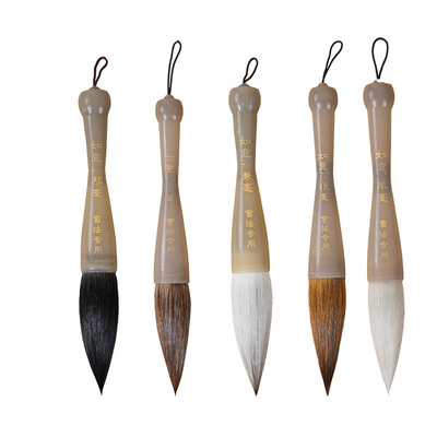 大字斗笔麻竹笔杆大号毛笔