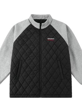 【校服神器】奕时代胖男童棉服冬款加厚大童开衫外套男孩加肥加大