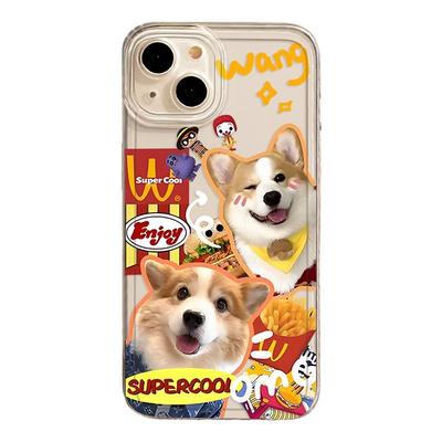 麦门M记猫狗手机壳适用荣耀系列