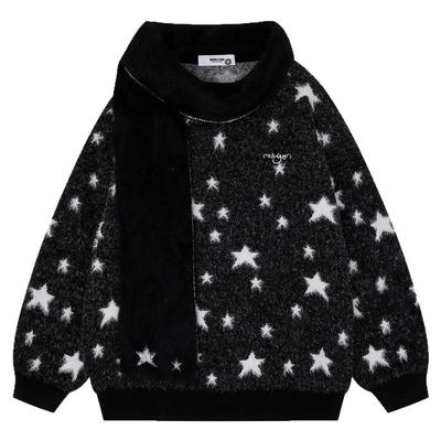 彼此相逢宽松针织衫毛衣女潮