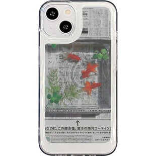 金鱼日系手机壳适用于iphone17安卓13promax古风简约透明氛围原宿