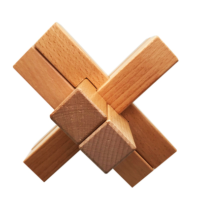 加大号六通鲁班锁六根孔明锁