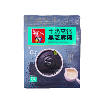 一家人学生冲饮520g小袋牛奶加钙