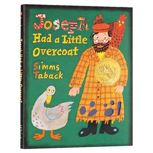 约瑟夫有一件小外套旧大衣 英文原版绘本 Joseph Had a Little Overcoat 凯迪克金奖 精装 吴敏兰绘本123 第111本 儿童英语图画书