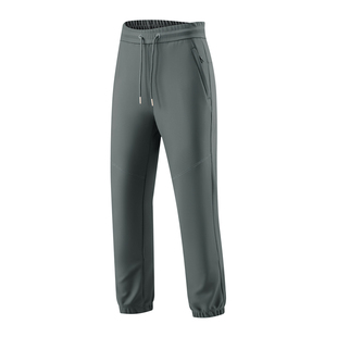 护膝加绒石墨烯情侣休闲裤男弹力运动裤冬季防水加厚防风保暧女裤