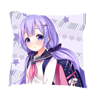 尚萌JK独角兽丛雨洛丽塔樱花穹妹动漫周边40X40小方枕头抱枕靠枕