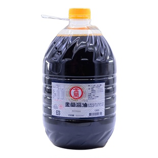台湾原装进口包邮金兰纯酿造酱油5L大豆生抽蘸炒卤肉无添加防腐剂