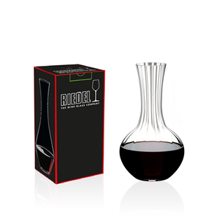 奥地利醴铎RIEDEL进口水晶玻璃醒酒器西拉梅洛棱镜分酒器机器吹制