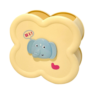 小飞象化妆刷收纳笔筒大容量笔桶桌面化妆品置物架口红粉扑收纳盒