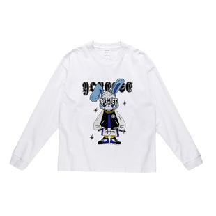 秋季童装男童纯棉长袖T恤儿童韩版宽松上衣卡通帅气中大童打底衫