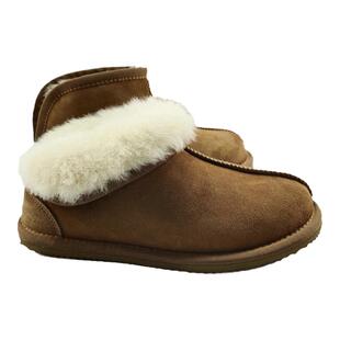 羊毛包跟拖鞋皮毛一体男女懒人鞋孕产妇老人病号鞋冬季保暖月子鞋