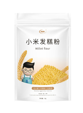 小米发糕粉纯小米馒头米糕专用粉