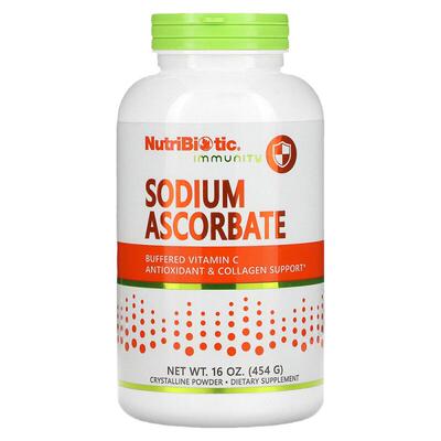 香港直发Nutribiotic结晶粉易吸收免疫抗坏血酸钠454g冲剂补充剂