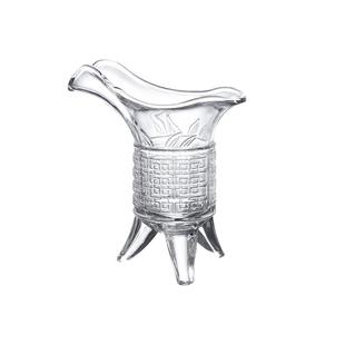 创意仿古酒樽玻璃白酒杯小号分酒器古代帝王爵杯家用个性烈酒杯