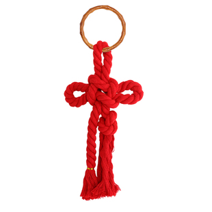 新年万字结挂饰装饰品入户门上过年喜庆氛围布置2026马年春节新款