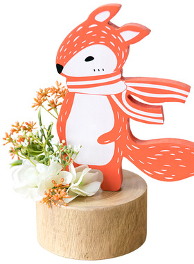 阿楹可爱儿童房摆件创意ins木质