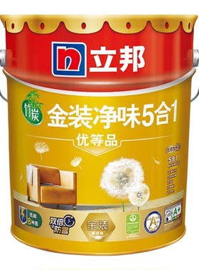 立邦乳胶漆防潮防霉内墙净味