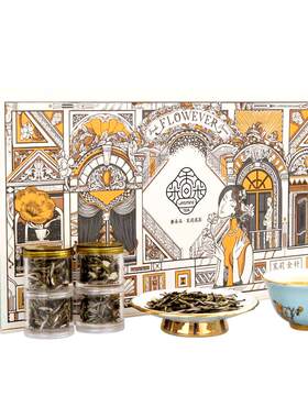 品品香茉莉花茶金针礼盒装