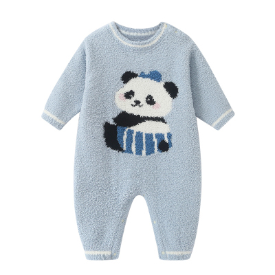 新生儿秋冬保暖套装连体衣
