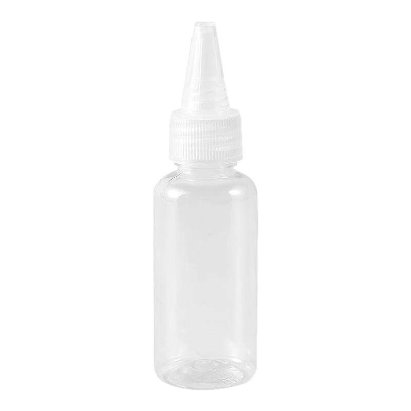 透明尖嘴瓶挤压瓶塑料滴瓶小空瓶胶水软塑料瓶乳液分装瓶颜料瓶子