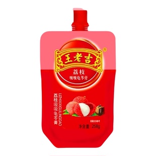 【26年6月16日到期】王老吉荔枝味风味吸吸龟苓膏258g袋装