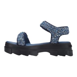 SW NOHO PEARL BUCKLE SANDAL 夏季珍珠装饰凉鞋厚底运动凉鞋女