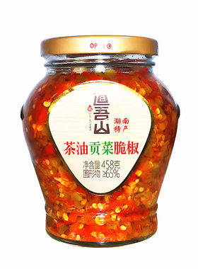 道吾山茶油酸菜脆笋瓶装下饭菜