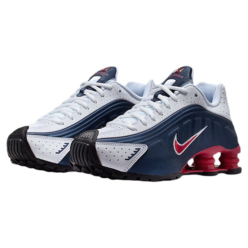 NIKE/耐克男女款/大童Shox R4 缓震气柱透气运动休闲鞋CW2626-400
