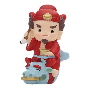 魁星点斗摆件中考高考考试吉祥物树脂桌面装饰品文创摆设祝福礼物