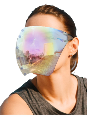 美国潮牌新款面罩防晒时尚太阳镜