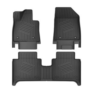 适用于26款极氪X脚垫tpe专用双层全包围脚垫防水耐磨注塑配件用品