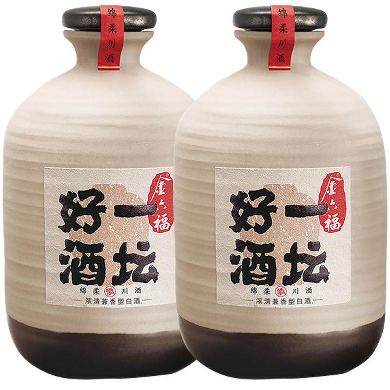 2017年老酒金六福一坛好酒