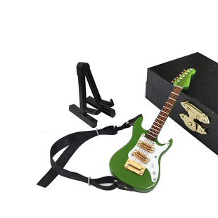 迷你电吉他模型摆件生日礼物娃娃乐器手办蛋糕小摆件可刻字电贝斯