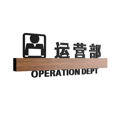 市场部vip询问洽谈室订做门牌