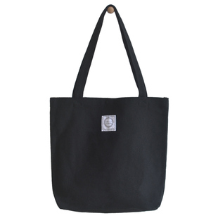 布袋子简约休闲帆布包上班通勤文艺手提袋男女学生装书结实单肩包