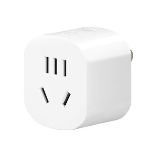 公牛二孔转三孔转换插头两脚转三脚插座2插转3插转接头排插不带线