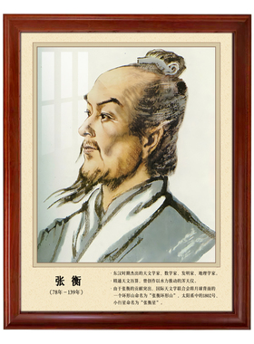 古代发明家人物简介有框装饰画