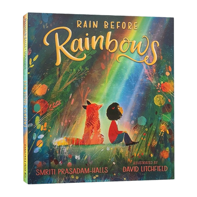 英文原版 精装绘本 Rain Before Rainbows 彩虹前的雨 精装绘本 David Litchfield插画 英文版 进口英语原版书籍儿童外文书