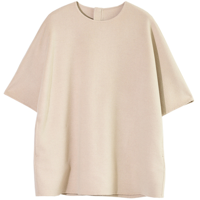 GESGOO宽松简约毛呢大衣