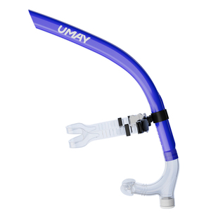 佑美游泳呼吸管专用训练自由泳换气呼吸管儿童成人水下浮潜呼吸器