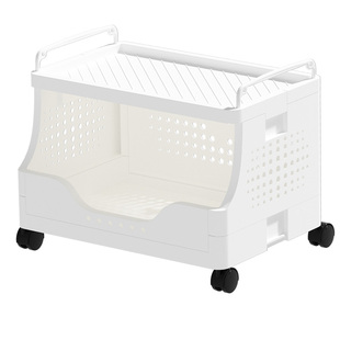 打印机置物架办公室落地多层移动收纳架家用桌下复印机a4纸整理架