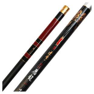 达摩鱼竿正品屠龙5H碳素钓竿19调竞技钓竿3.9米罗非杆战斗竿