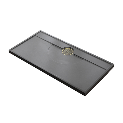 乌金石茶盘石头家用单盘