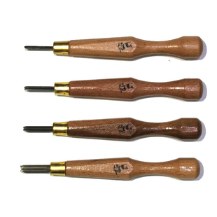 啄木鸟木刻刀版画刻刀三角刀V形刀木刻雕刀4种可选10支起局地包邮