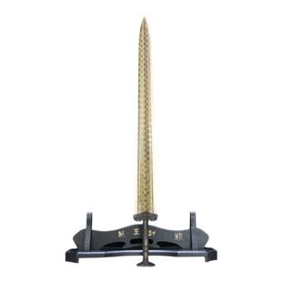 湖北省博物馆文创越王勾践剑仿古青铜越王勾践剑短剑蒋氏剑未开刃