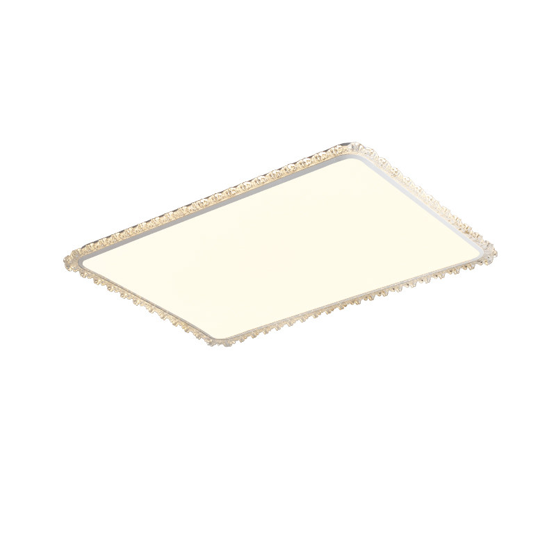 方形小客厅吸顶灯轻奢感简约大气灯具全屋餐厅卧室套餐组合中山灯