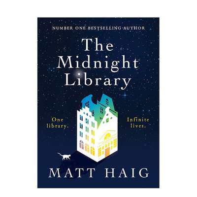 【现货】 The Midnight Library：A Novel 深夜午夜的图书馆 马特海格 Haig Matt 英文原版正版 文学小说奇幻奇妙书店故事马特黑格