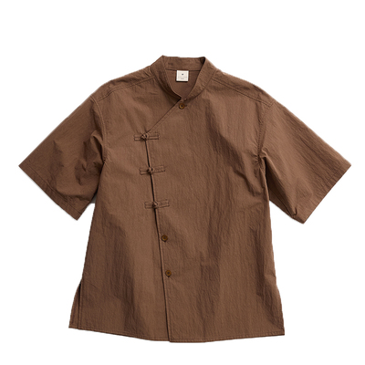 山野风新中式餐饮服务员工作服