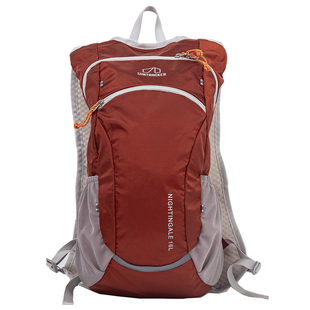 户外轻便双肩包登山徒步骑行小背包轻量化水袋包16L越野冲顶包