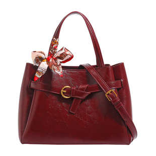 香港品牌妈妈包结婚包包大气喜婆婆婚宴包高级感红色手提女包婚包